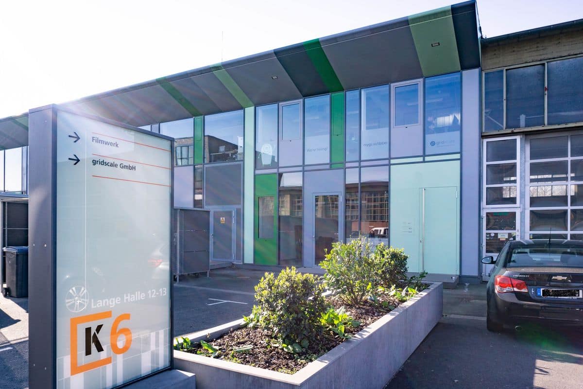 Eingang zu gridscale und Filmwerk im Kontrastwerk in Köln