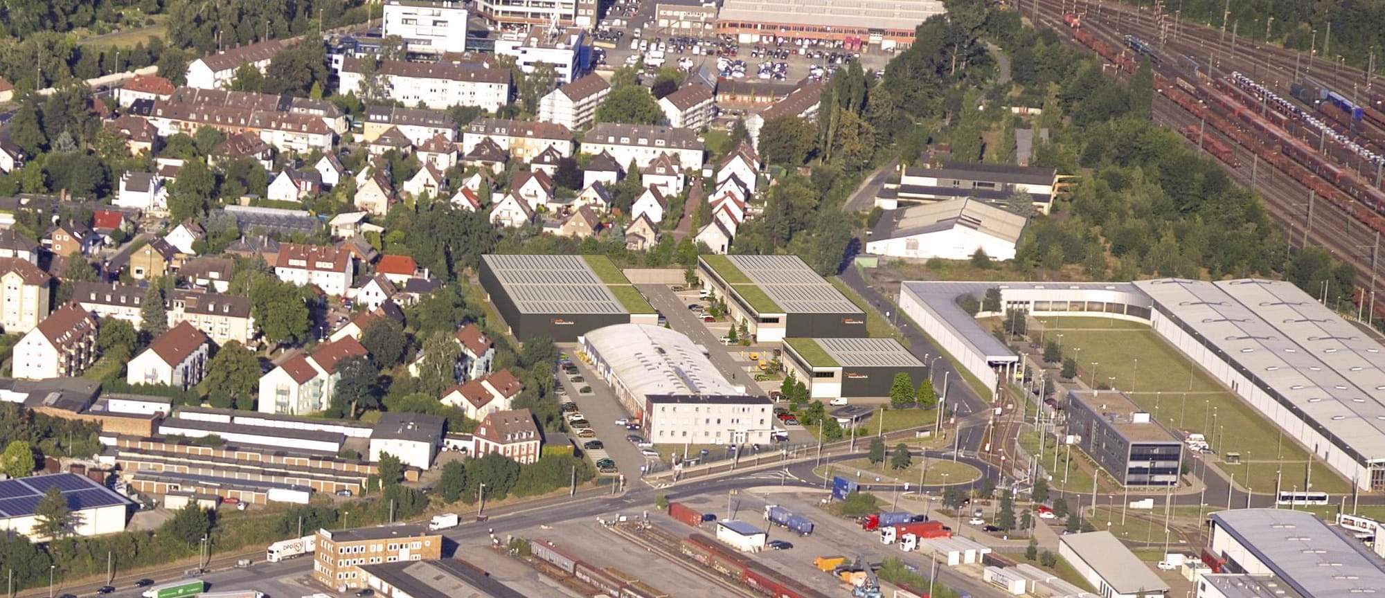 Luftbild Braunschweig Am Hauptgüterbahnhof