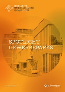 Titelseite des Spotlight Gewerbepark der Initiative Unternehmensimmobilien