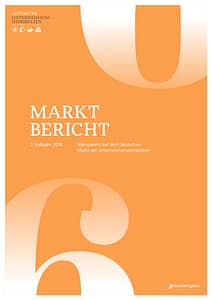 Titelseite des Marktbericht 6 des 2. Halbjahrs 2016 der Initiative Unternehmensimmobilien