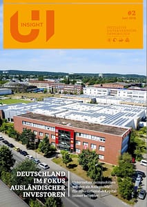 Titelblatt von UI Insight - Deutschland im Fokus ausländischer Investoren der Initiative Unternehmensimmobilien