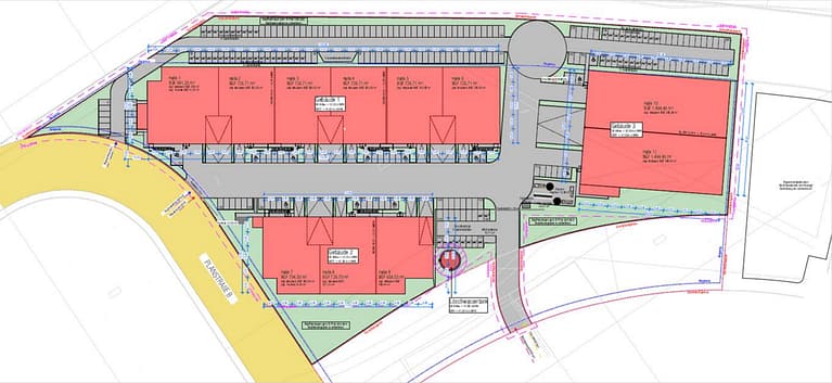 Logistik- und Gewerbepark in unmittelbarer Nähe zum Flughafen BER