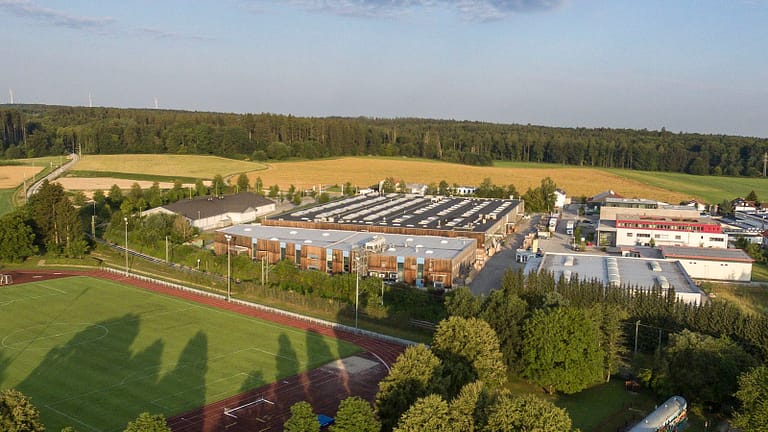 Luftbild Gewerbepark München